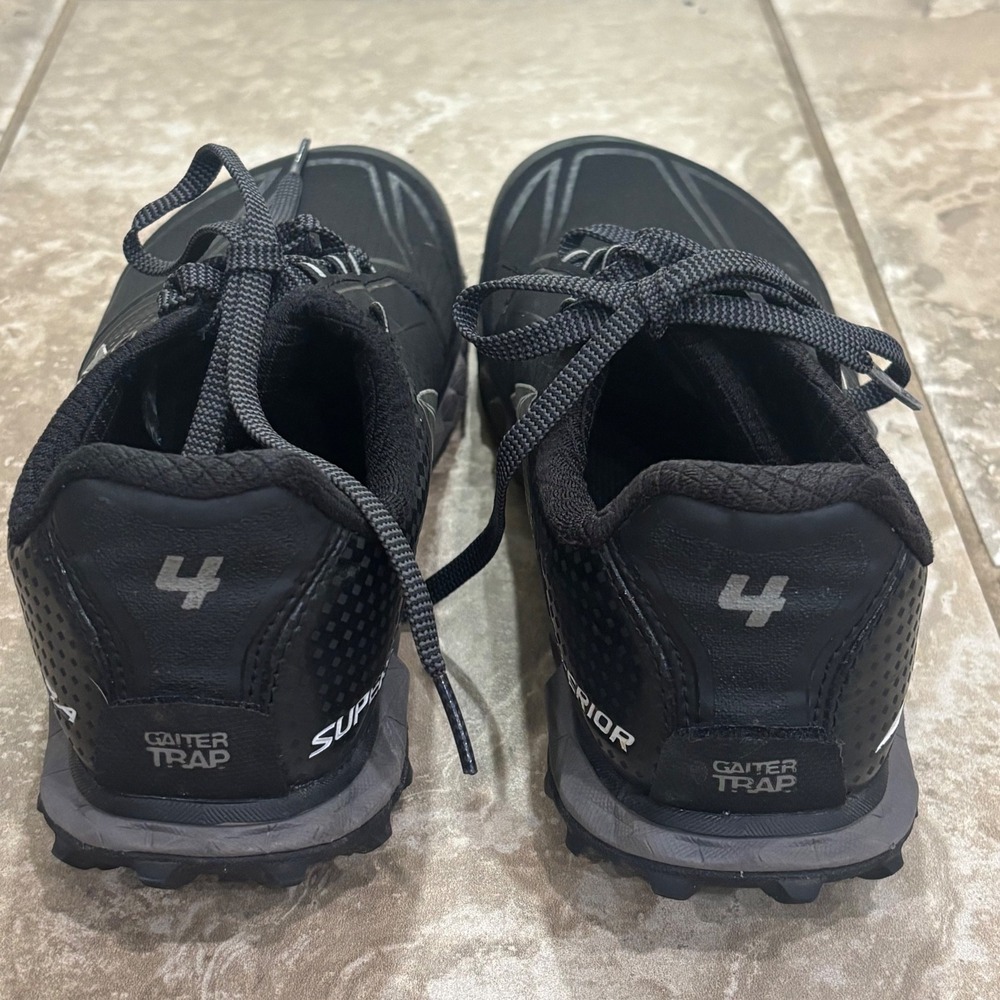 Altra Superior 4 Mens Trail Running Shoes Black Gray ALM1953G000 Size 7 - Picture 7 of 12